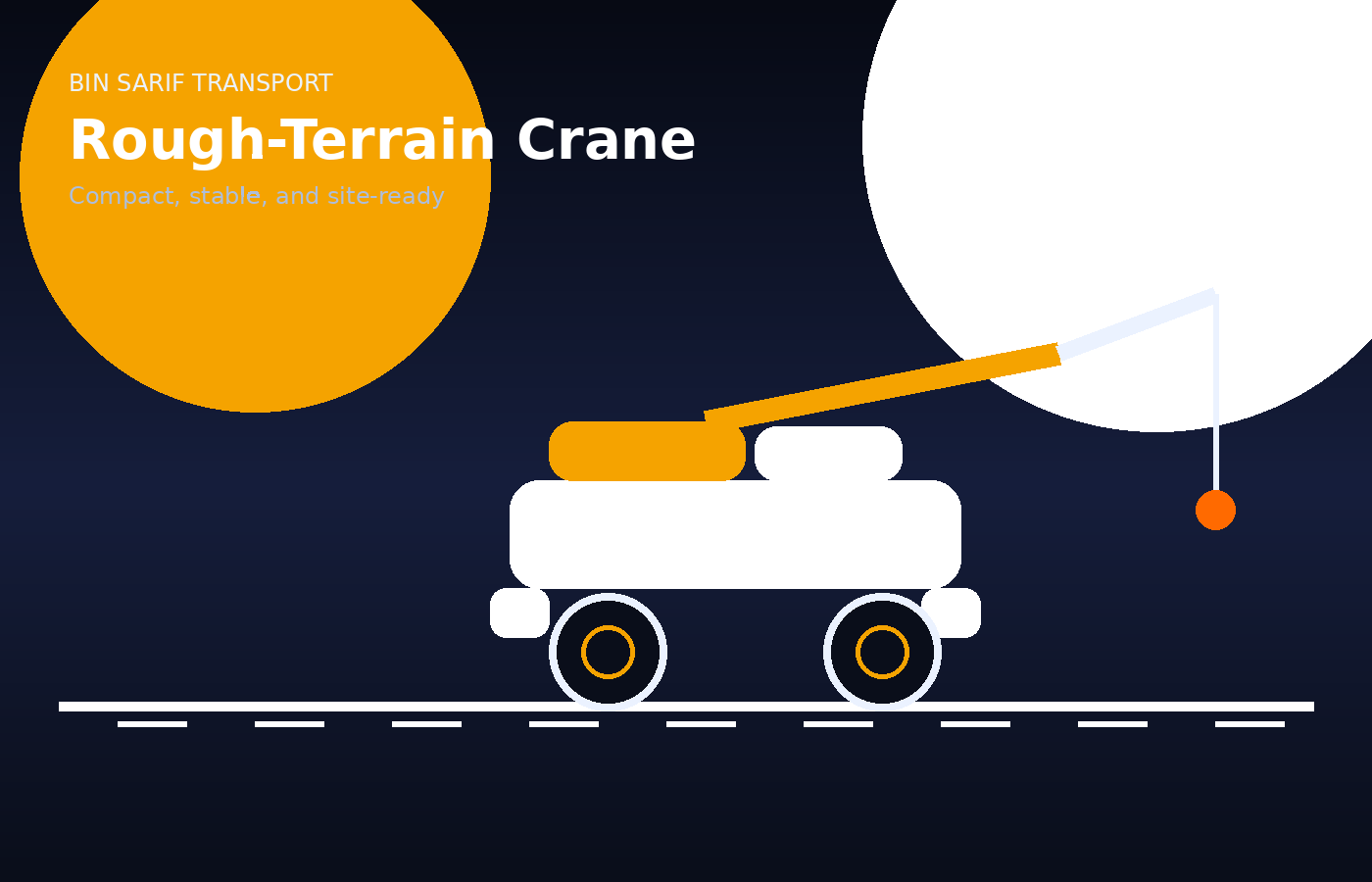 Rough-Terrain Crane